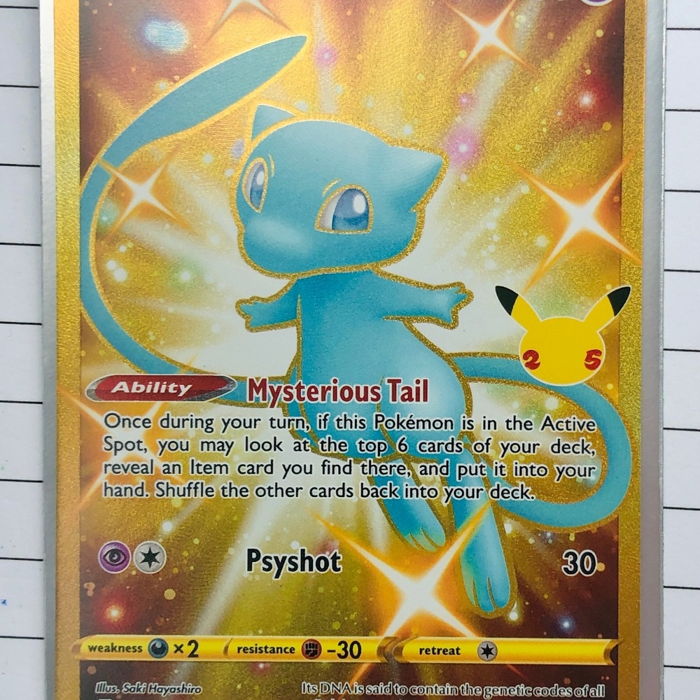 Pokémon Mew Secret Charizard VSTAR SWSH